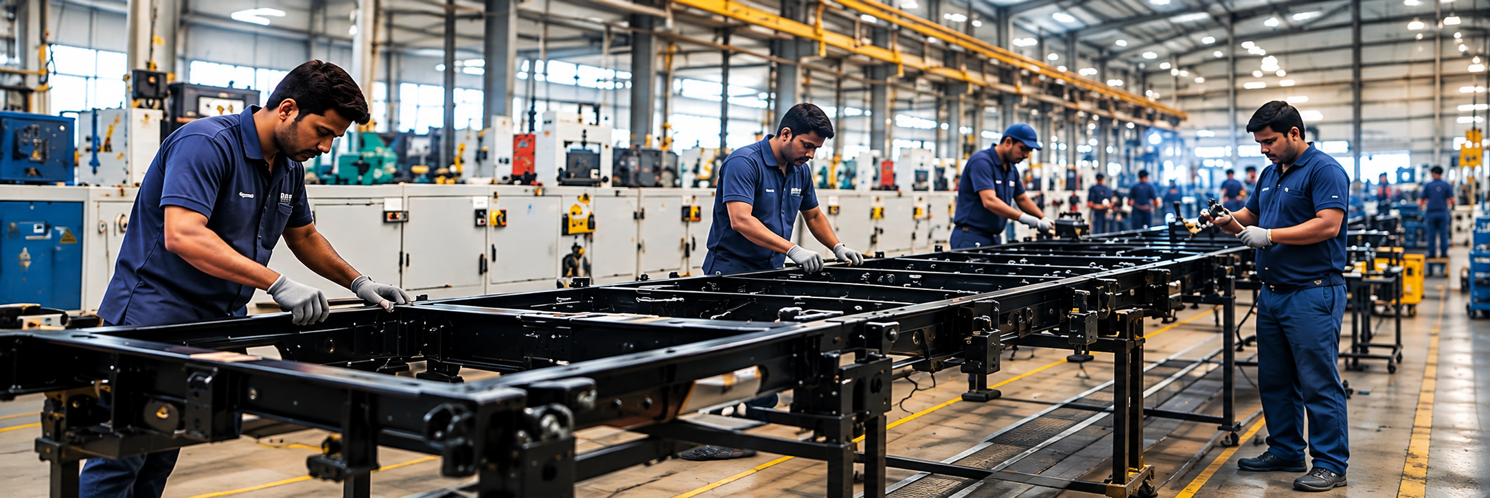 YUVA vehicle production at the Greater Noida facility