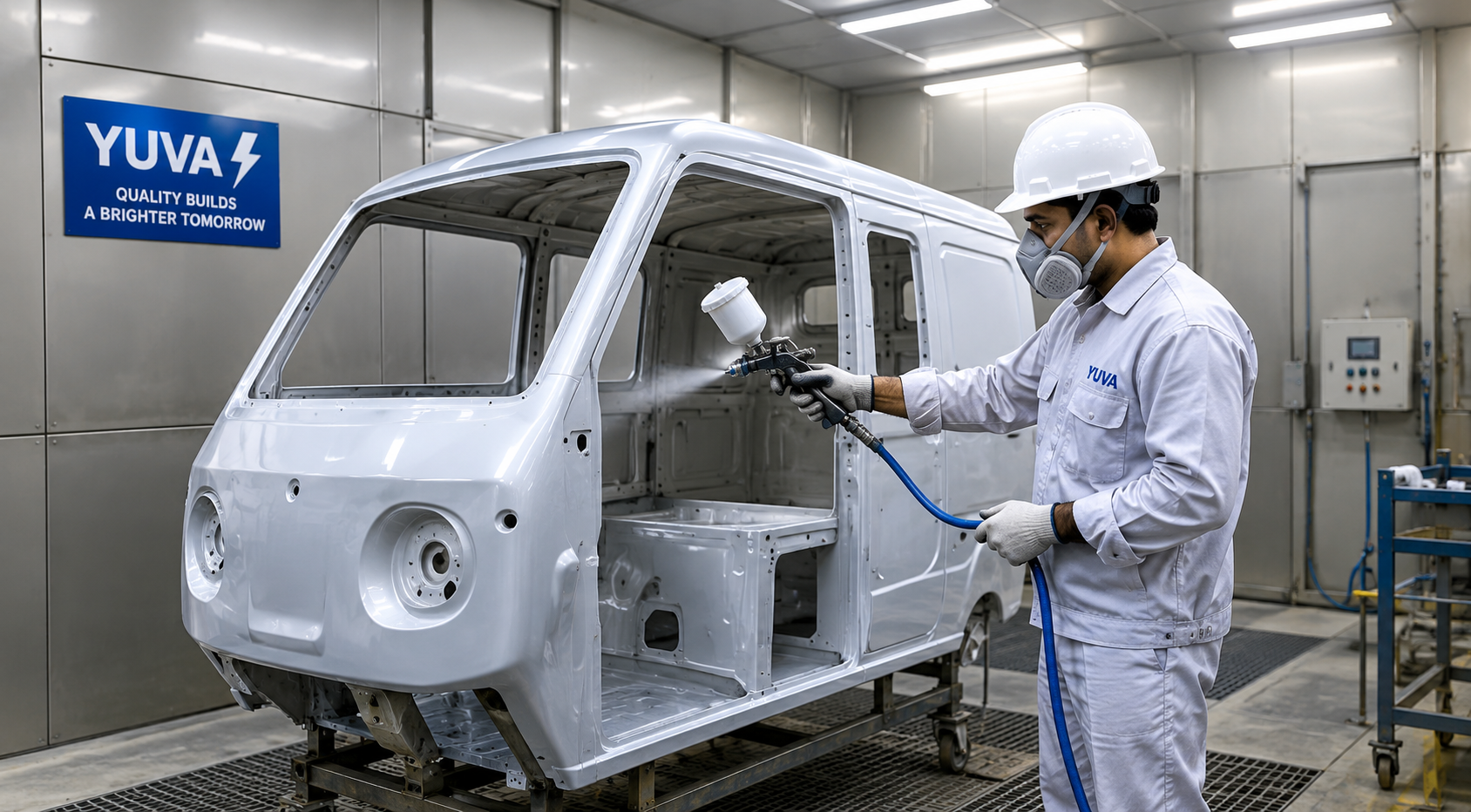 YUVA fleet and custom vehicles